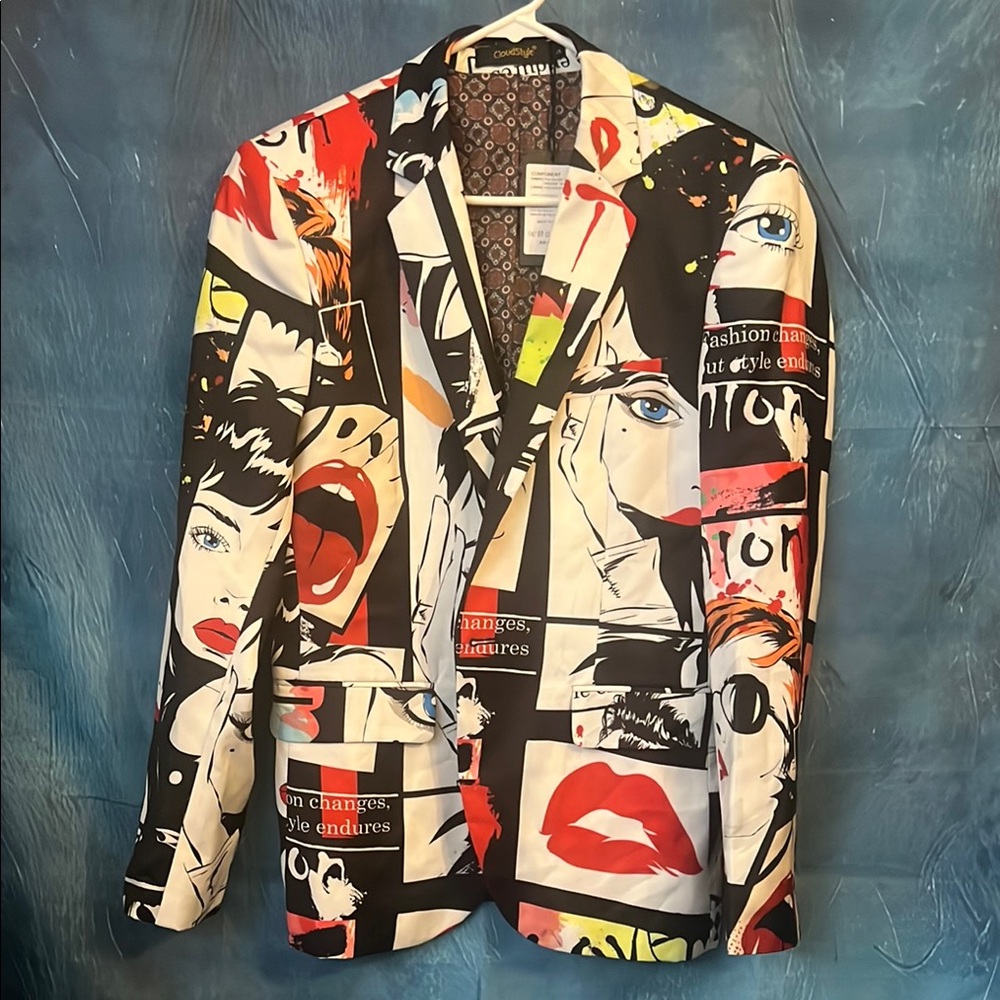 CloudStyle Colorful Blazer